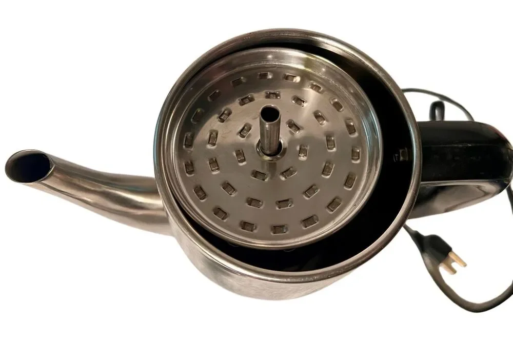 Vintage Hamilton Beach 12 Cup Stainless Perculator Type P15 Working